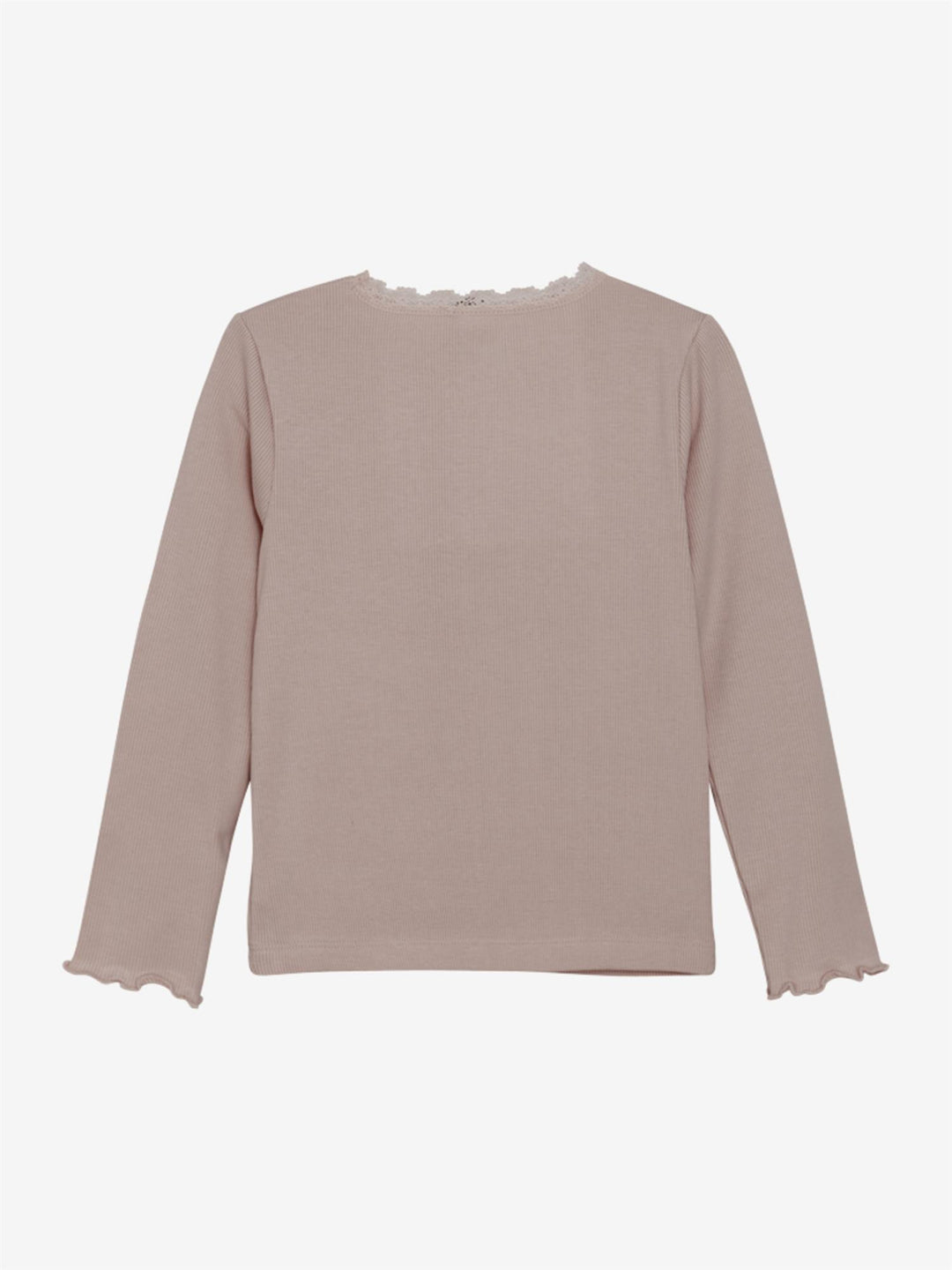 T-Shirt LS Rib  Fawn