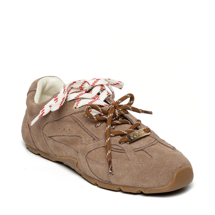 Asiel Suede Sneaker  Taupe