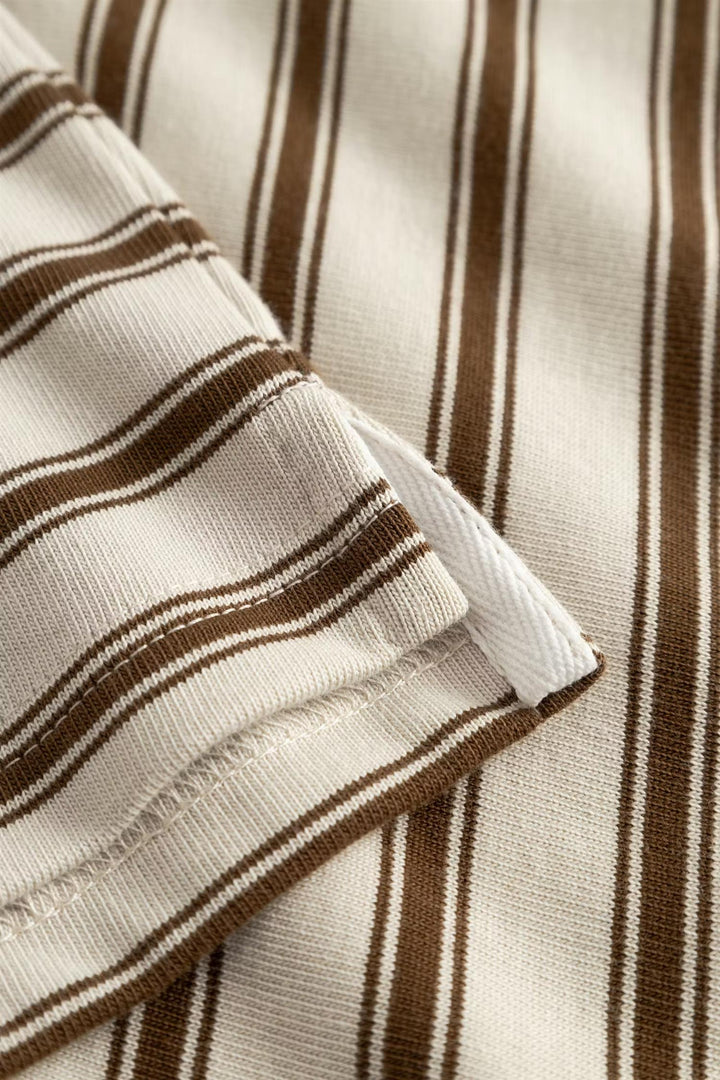 WWLandon polo 25215  Desert Palm Stripe