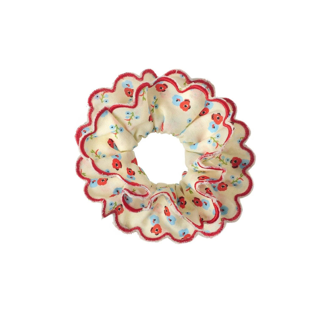 MARTHA DITSY SCALLOPED SCRUNCHIE  Multi
