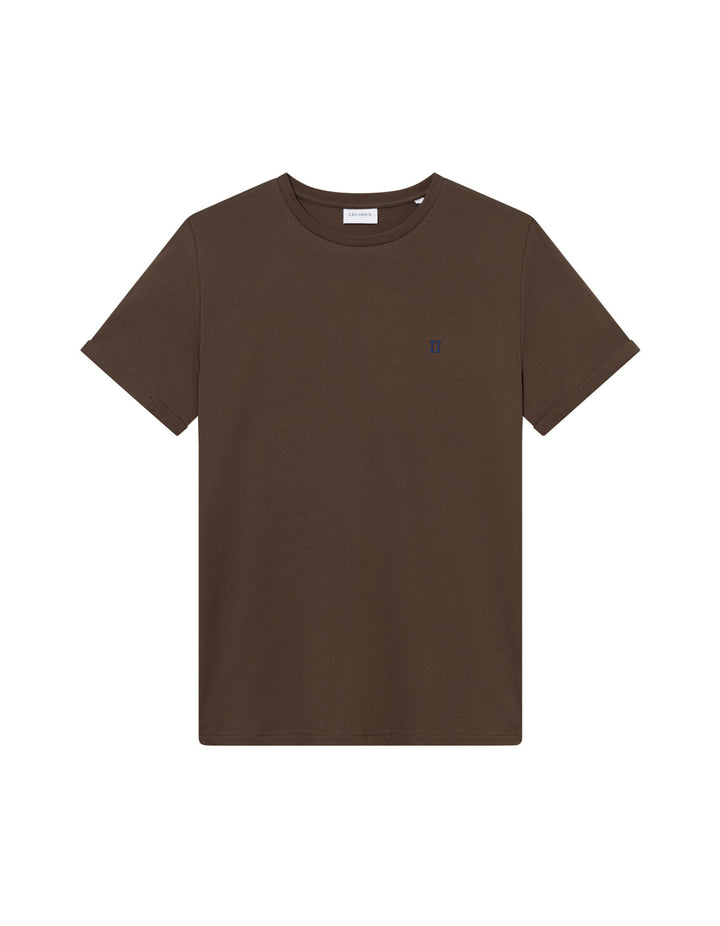 Norregaard Contrast T-Shirt  Slate Brown