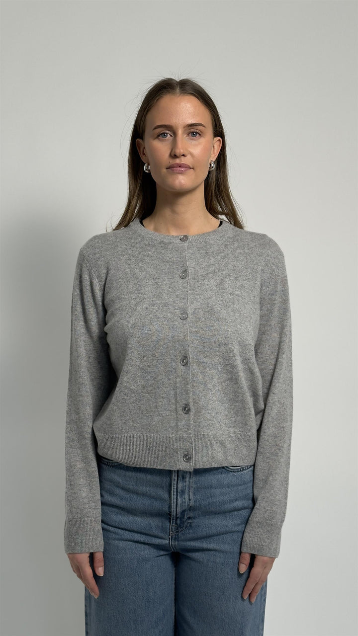 Saboston Cardigan 6304  Grey Mel.