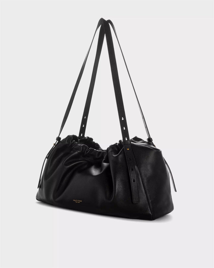 Ludlow Leather Satchel  Black