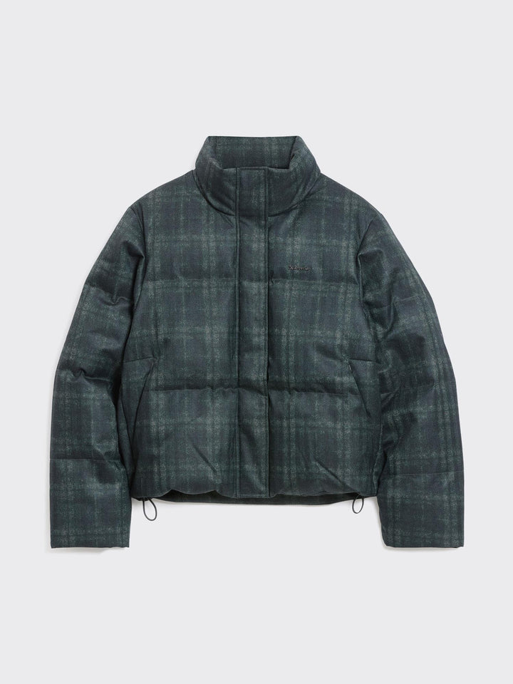 Selma Heritage Down Jacket  Blue Check