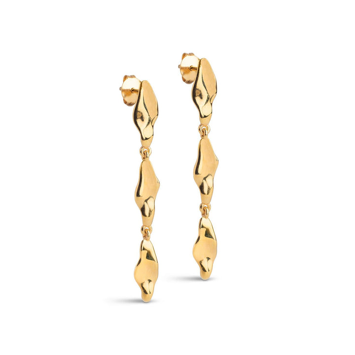 Earrings, India Medium  925S/Gp