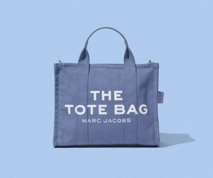 THE MEDIUM TOTE COTTON  Blue Shadow