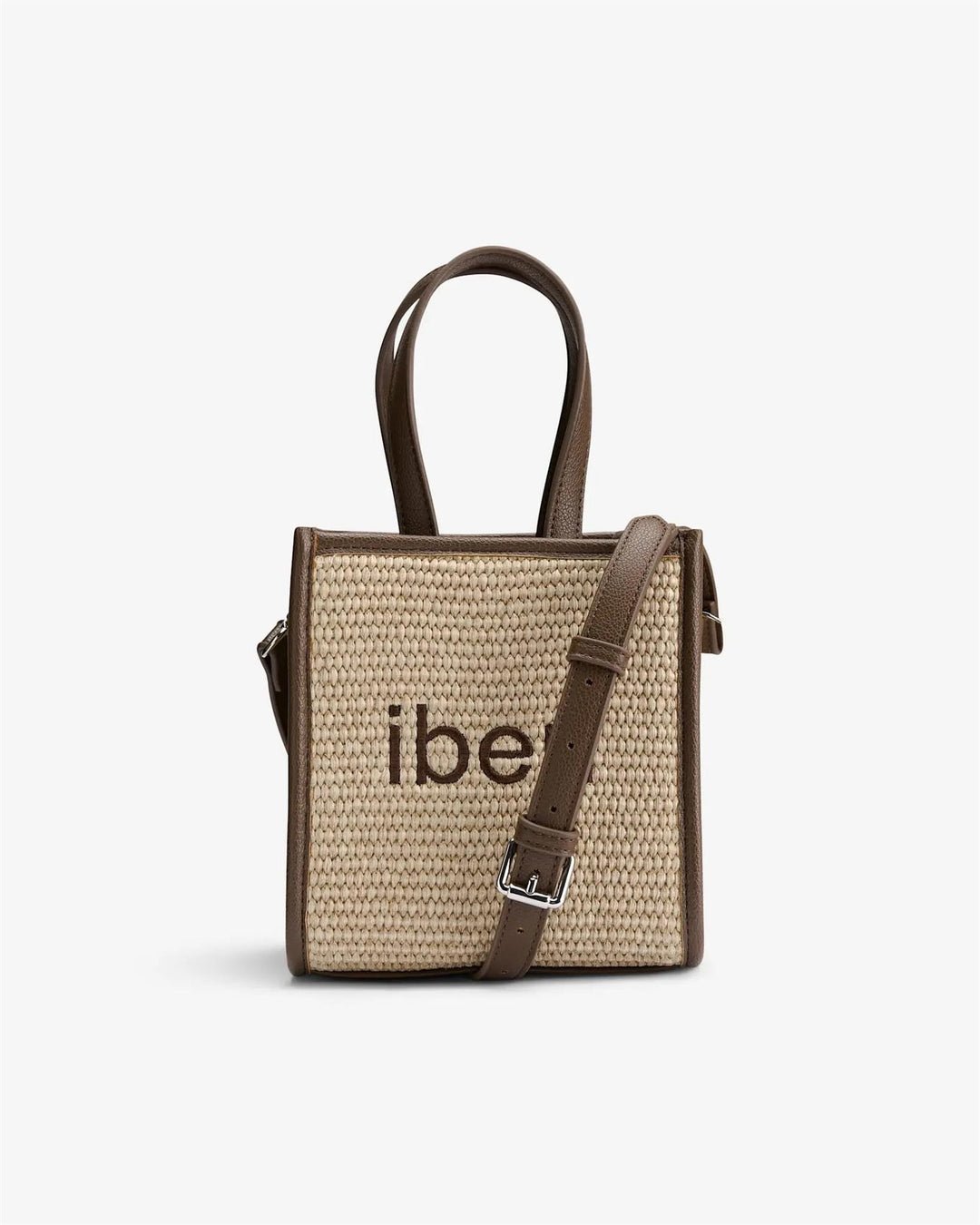 Iben Straw Bag Mini  Brown Straw