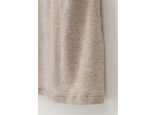 PERFECT LINE CASHMERE T-SHIRT L/SL MRL  Beige