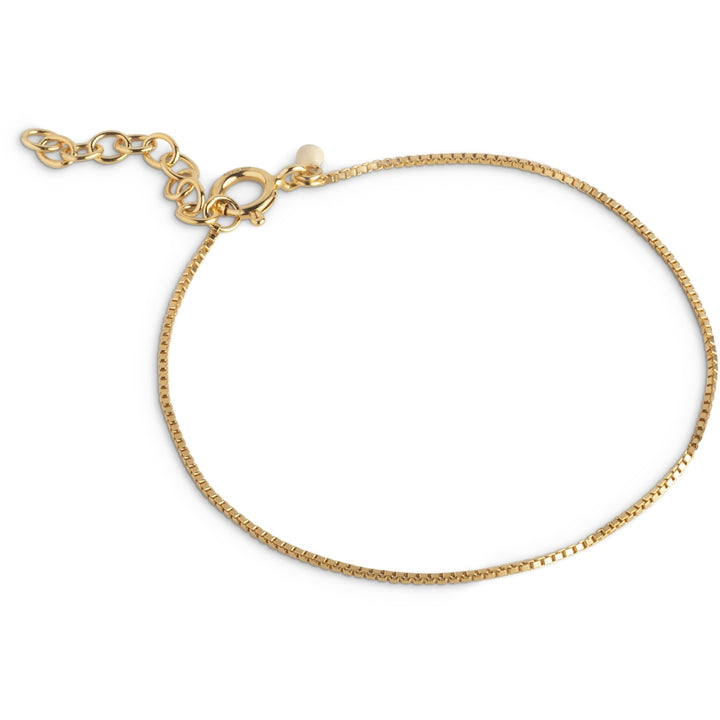 BRACELET BOX CHAIN 0,8MM  Gold
