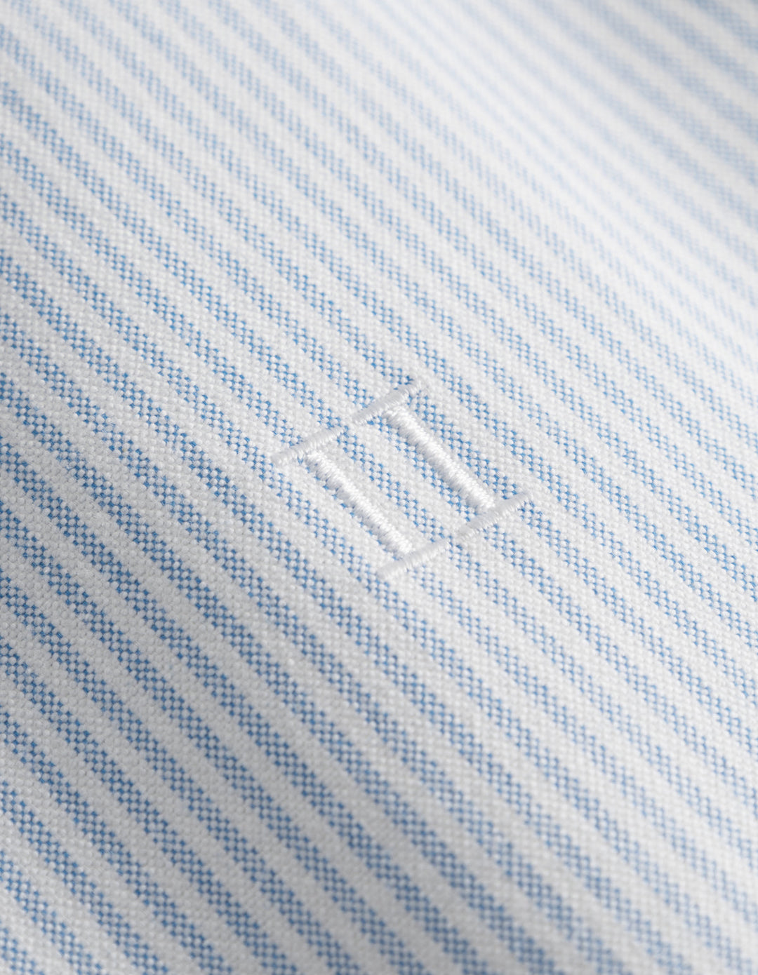 Konrad Oxford Shirt  Light Blue/White