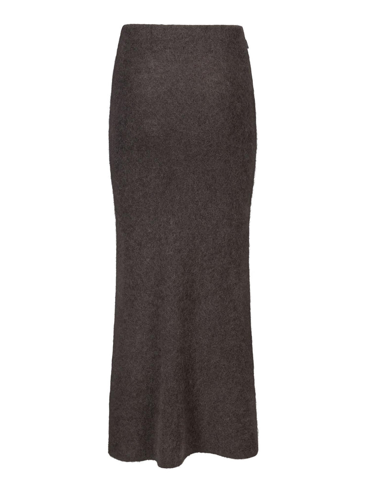 Sandra Chunky Skirt  Dark Brown
