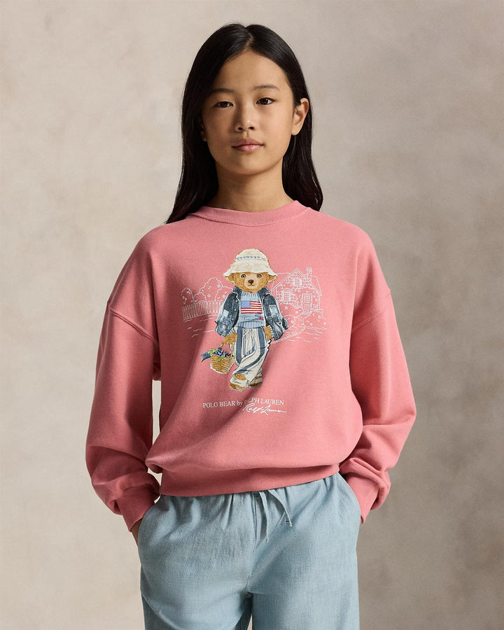 KNIT-PULLOVER-SWEATSHIRT  Pink