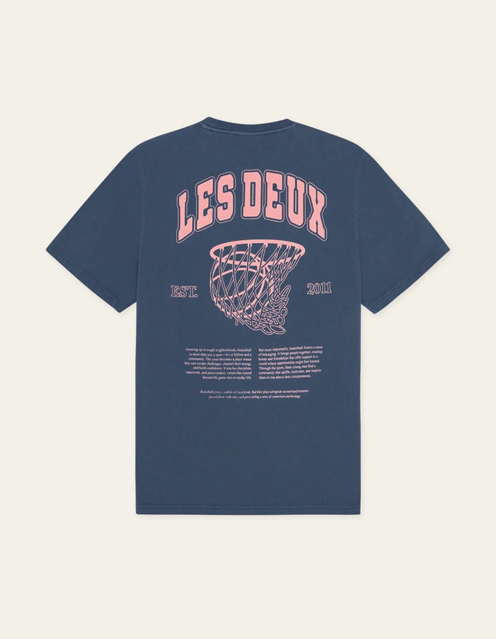 Brady Hoop T-shirt  Dark Denim Blue