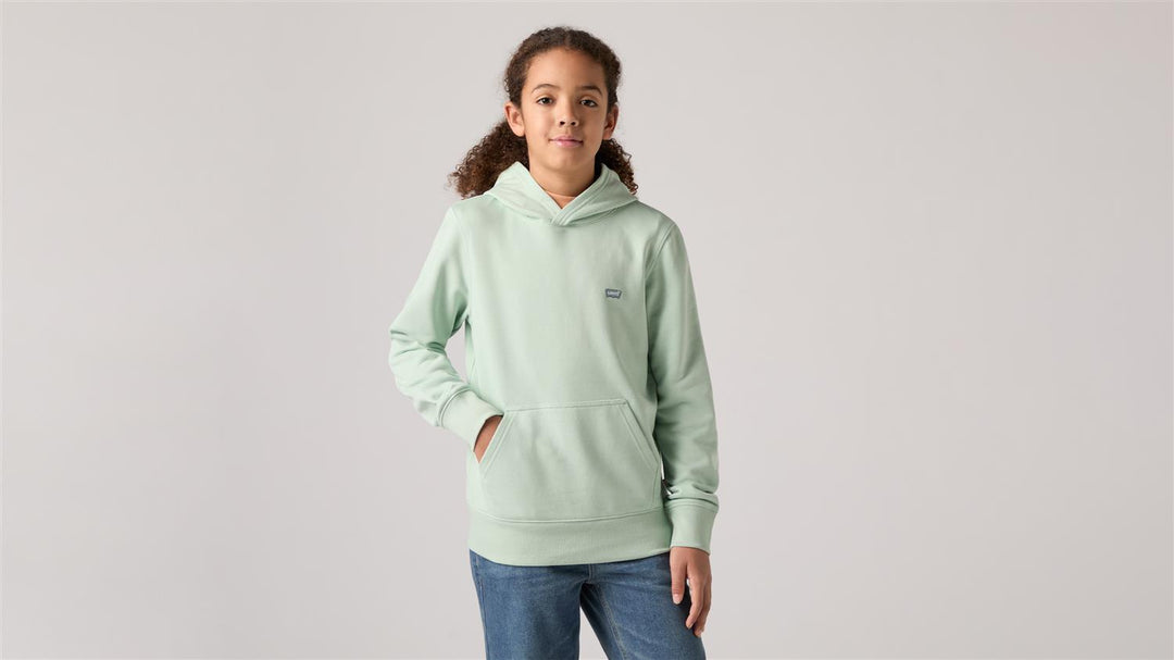 MINI BATWING PULL OVER HOO  Cameo Green