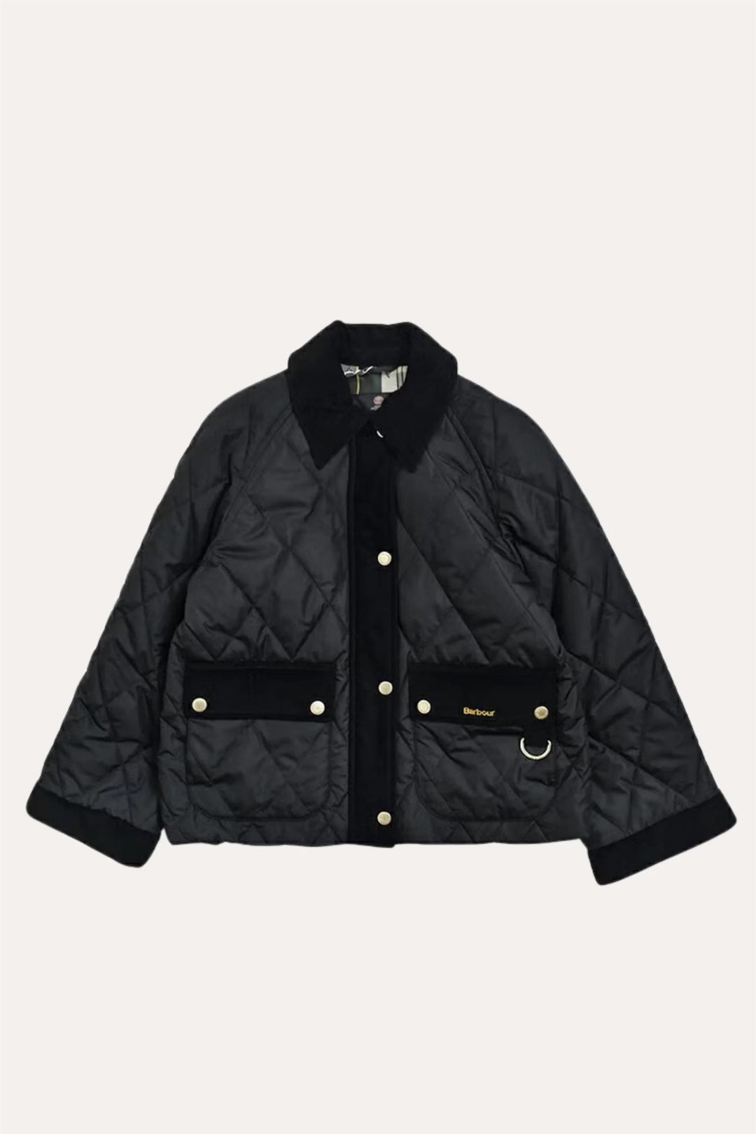 Barbour Kilnwick Quilt  Black/Ancient