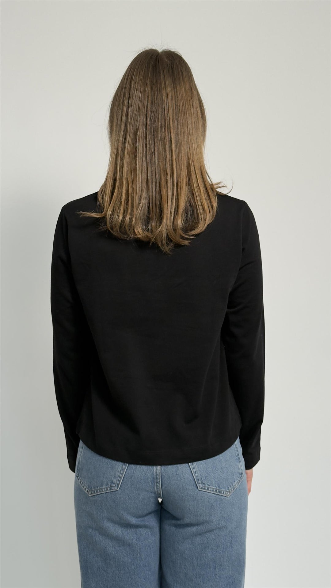 Sacamino Ls T-Shirt 6024  Black