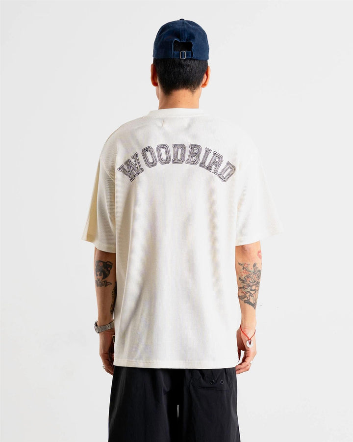 WBBaine Waffel Tee  Off White