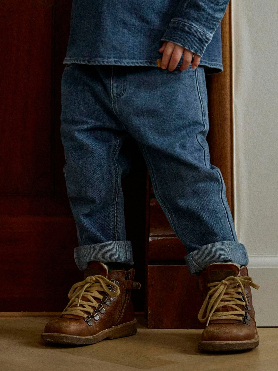 Nmmobello Loose Jeans 1144-Se Lil  Mørkeblå