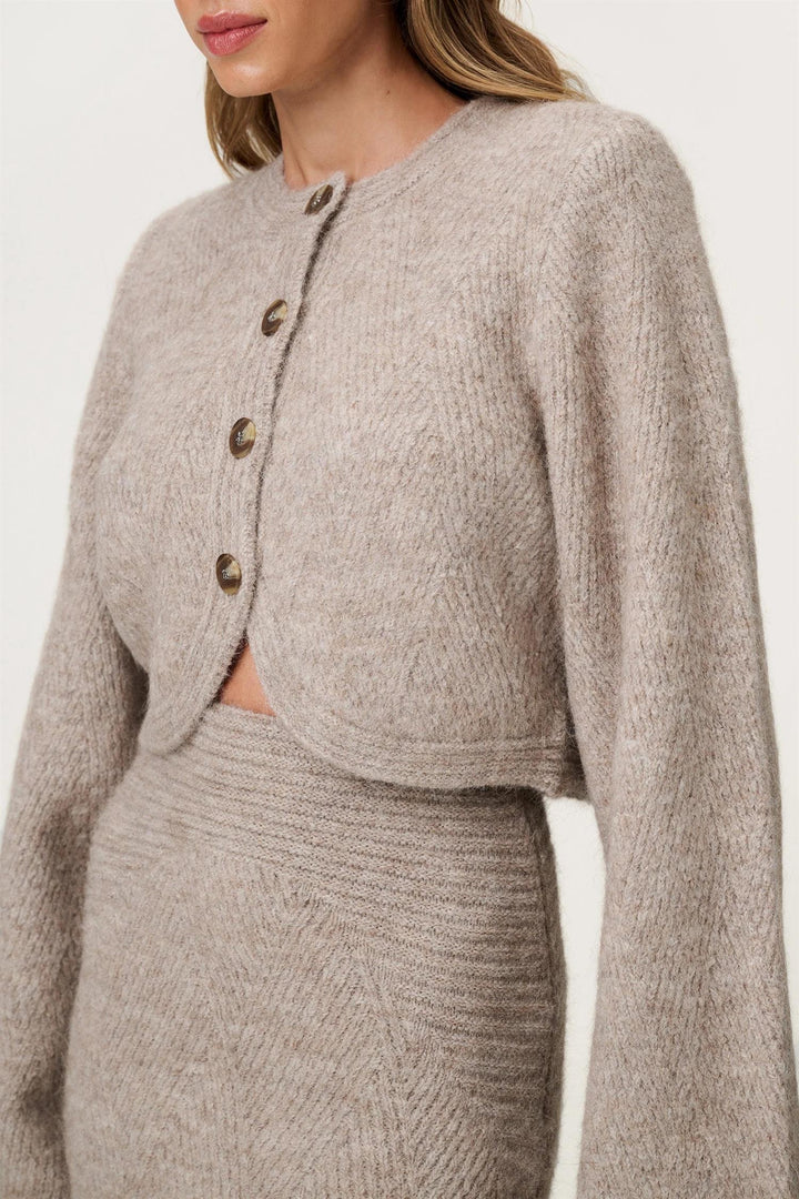 Cessole Cardigan  Greige