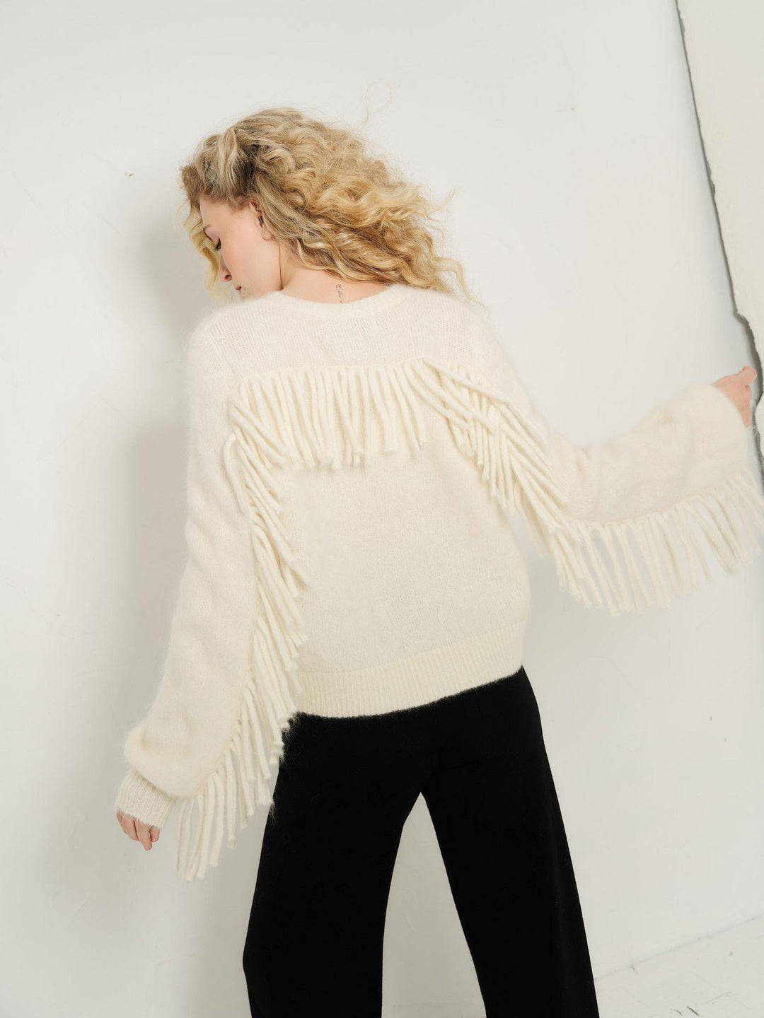 Isabel Chunky Sweater  Bright White