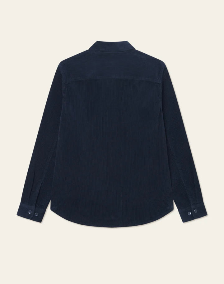 Kody Corduroy Overshirt  Dark Navy
