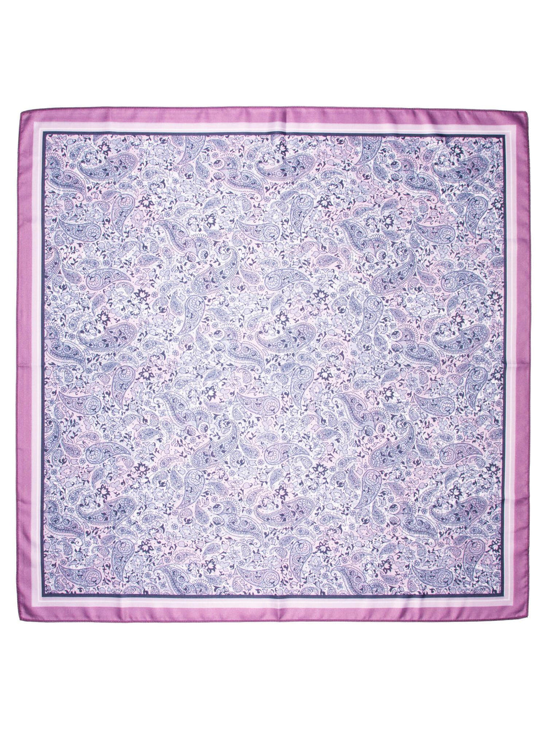 SKJERF DOBBELTSIDE PAISLEY  Rosa