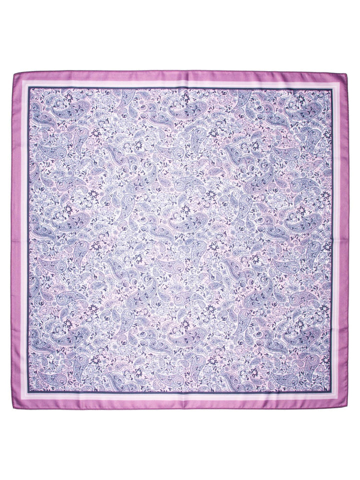 SKJERF DOBBELTSIDE PAISLEY  Rosa