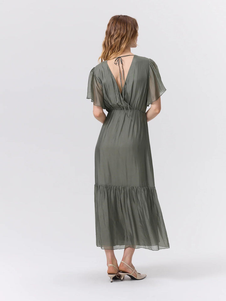 Gianna Dress  Cactus Green