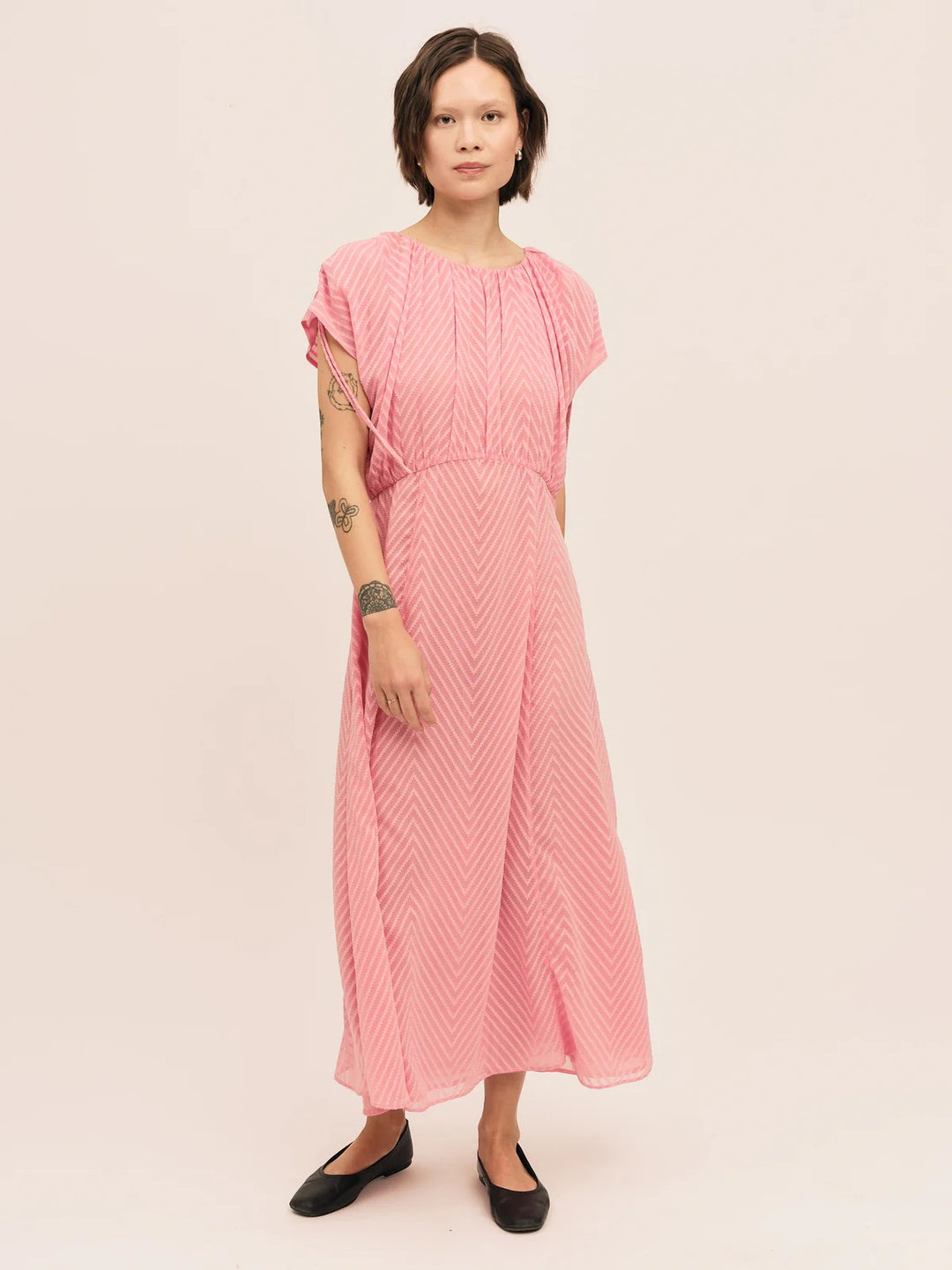 Mimosa Dress  Azelea Pink