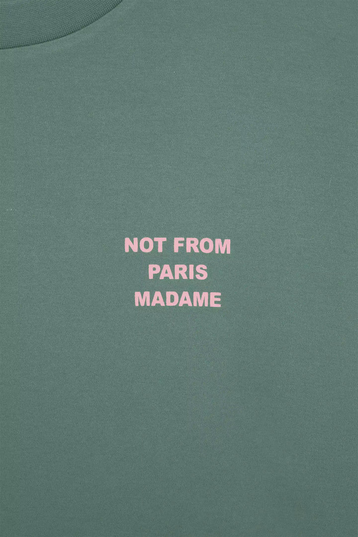 Le T-Shirt Slogan  Dark Green