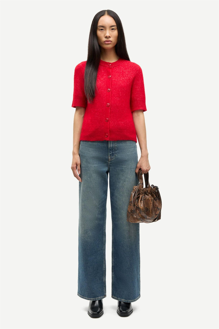 Sanoura Ss Cardigan 15556  Haute Red
