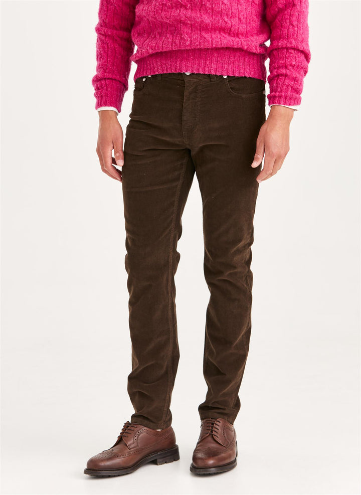 James Cord 5 Pocket  Brown