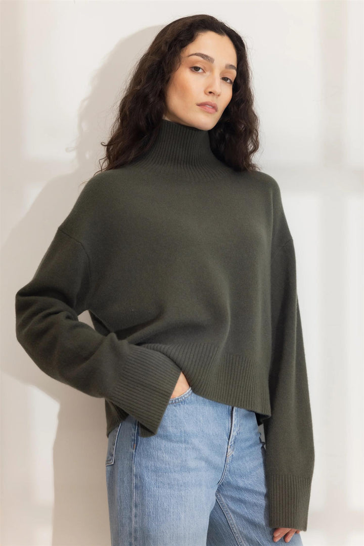 Abigail Knit  Olive