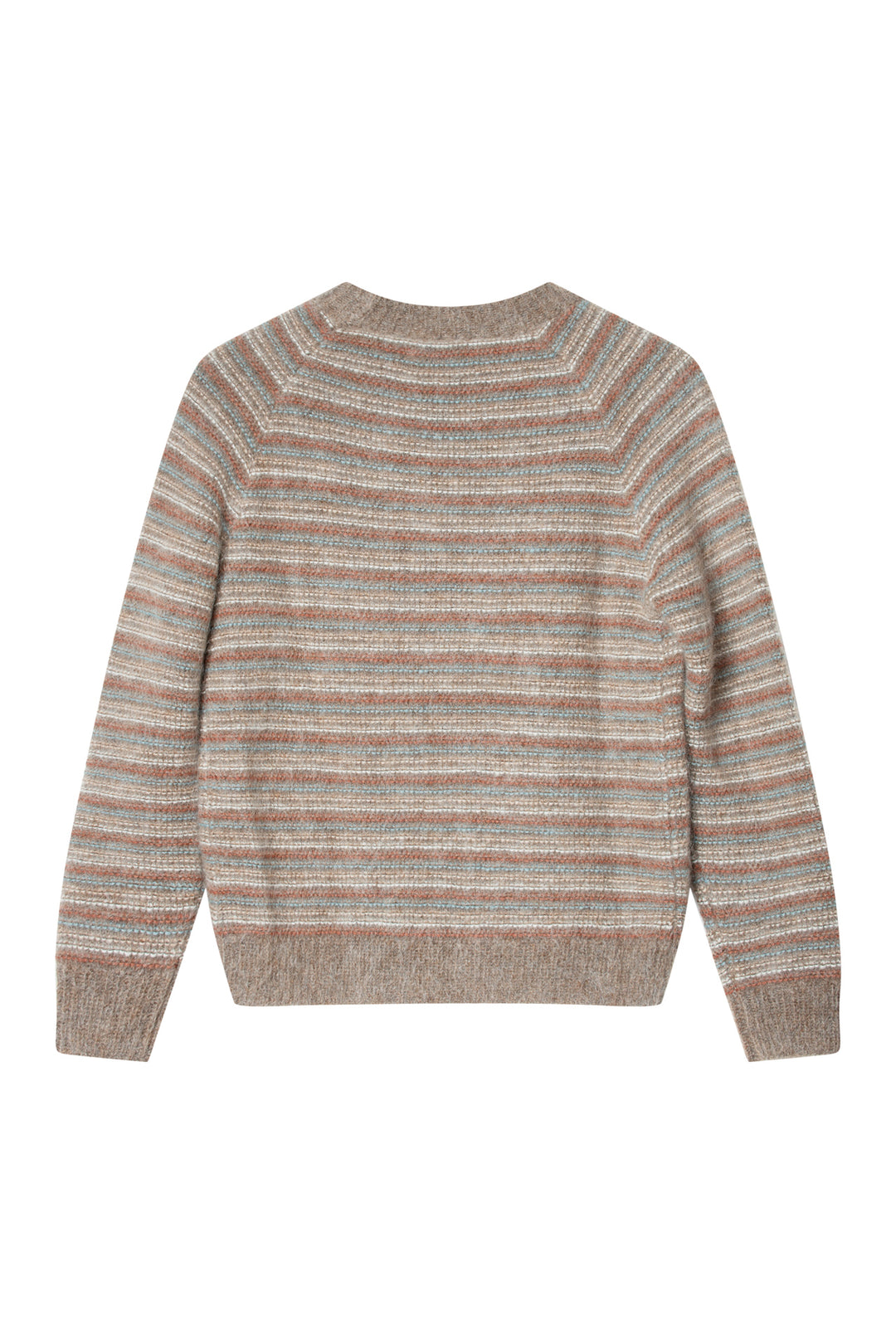 Maddox Stripe  Brown Melange Combo
