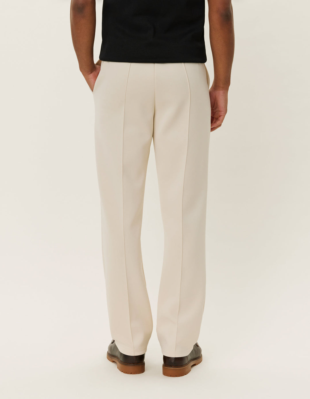 Ballier Casual Track Pants  Ivory