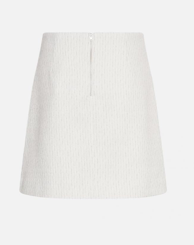 MSCH Nadialine Skirt  White Melange