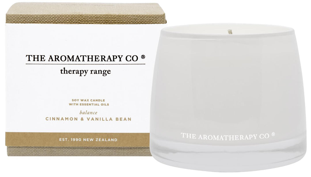 THERAPY CANDLE 260G  Cinnamon & Vanilla Bean