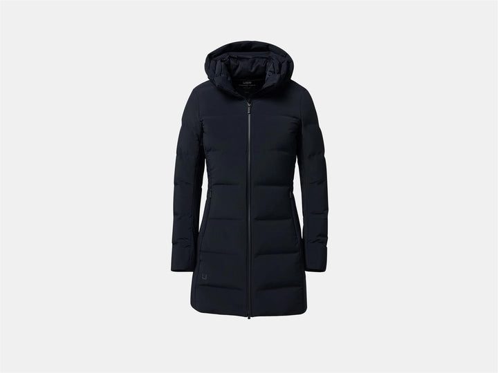 W Enigma Parka Down Collar  Black