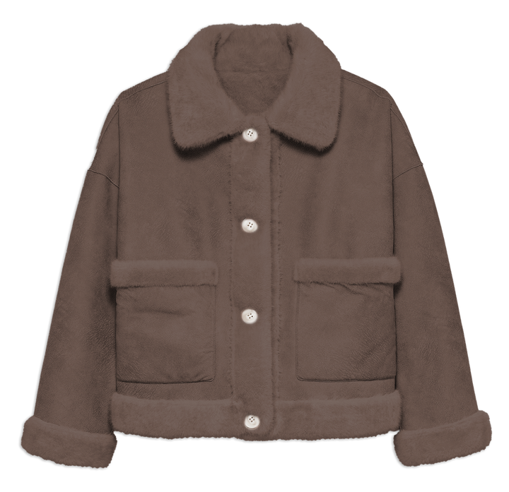 Faje Faux Mink  Pepple