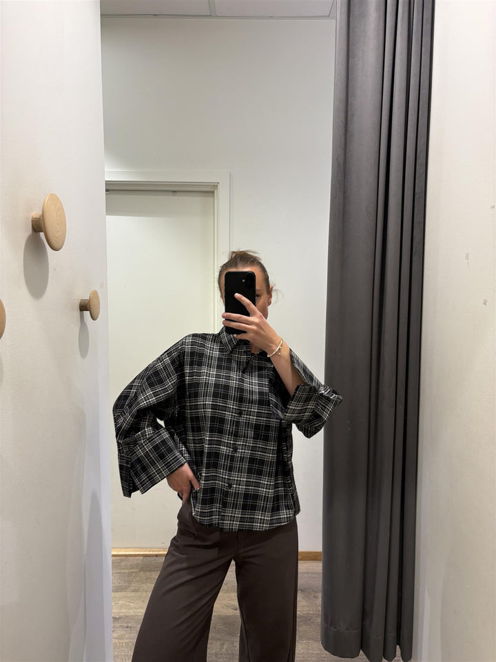 ATARI SHIRT  Black Check