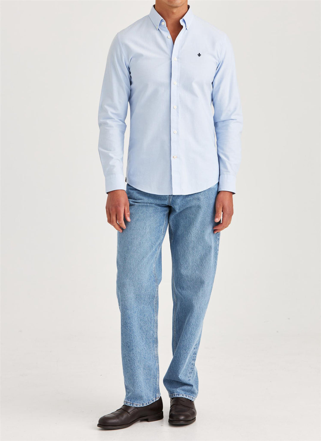 OXFORD BUTTON DOWN  Light Blue