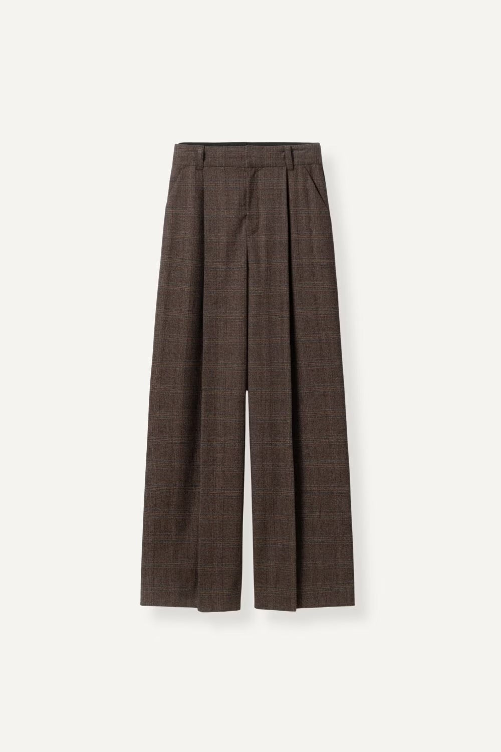 Maella Trousers  Brown Check