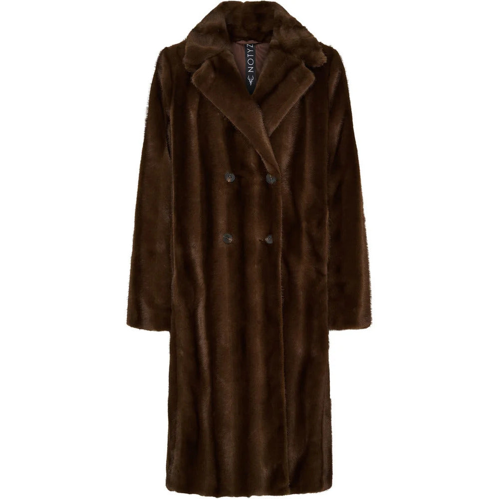 NOHAVANA Coat  Dark Brown