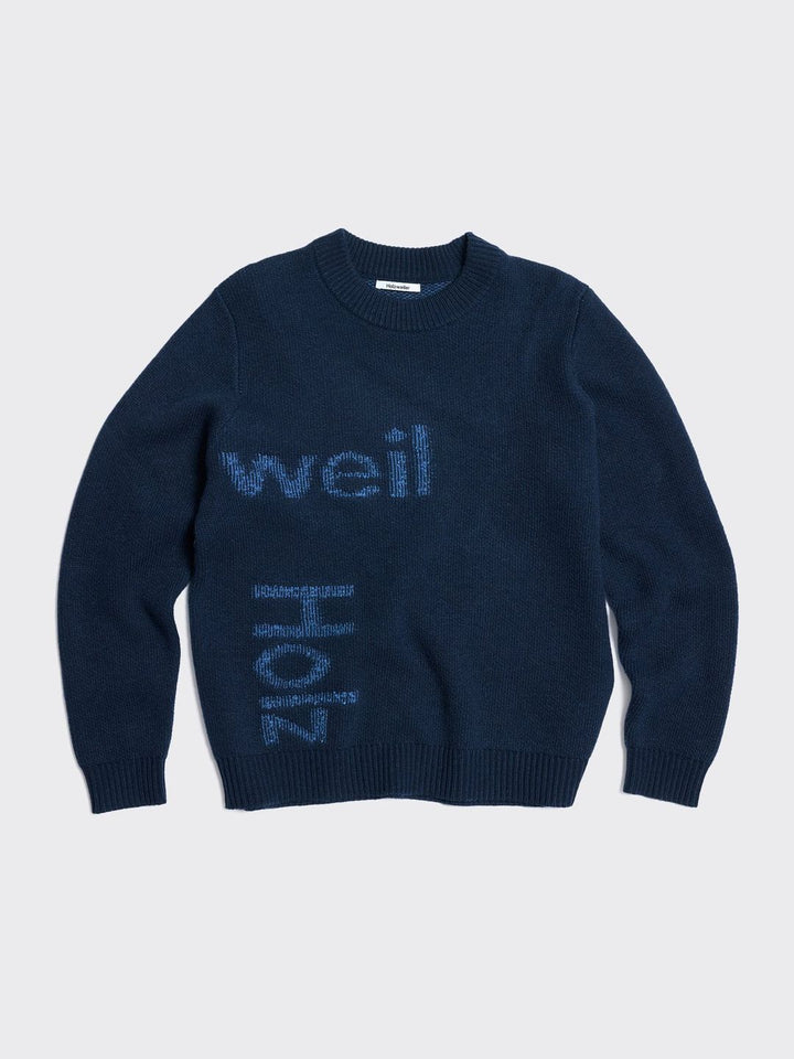 Haza Logo Crew  Blue Mix