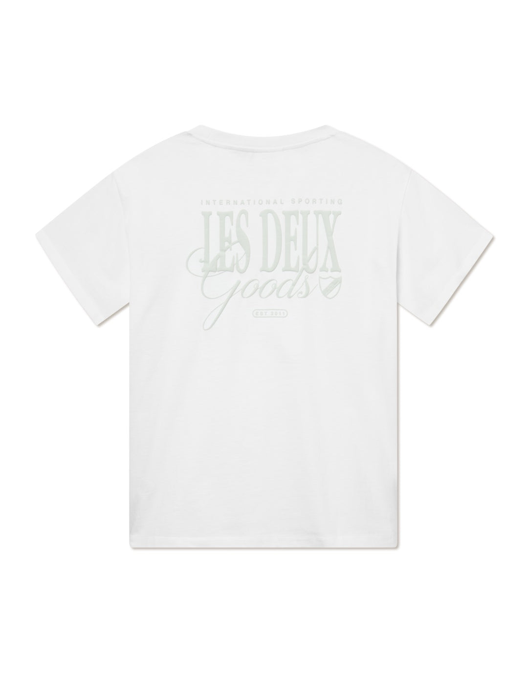 Goods T-Shirt  White/Smoke Green