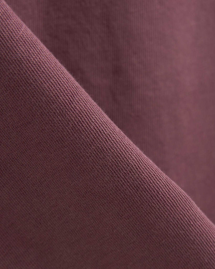 ROCKY TEE  Washed Burgundy