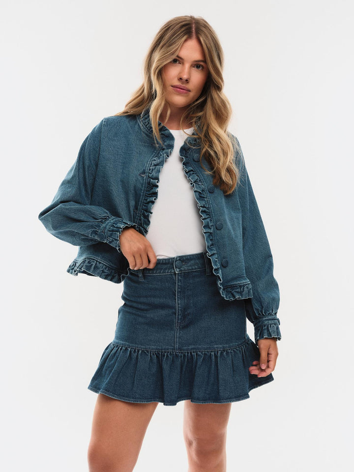 Betty Denim Jacket  Denim Medium Wash