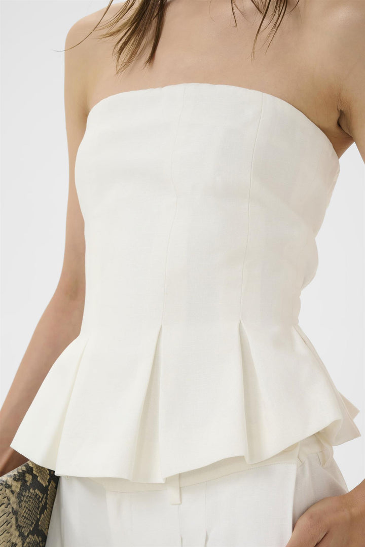 riava Corsage  Bright White