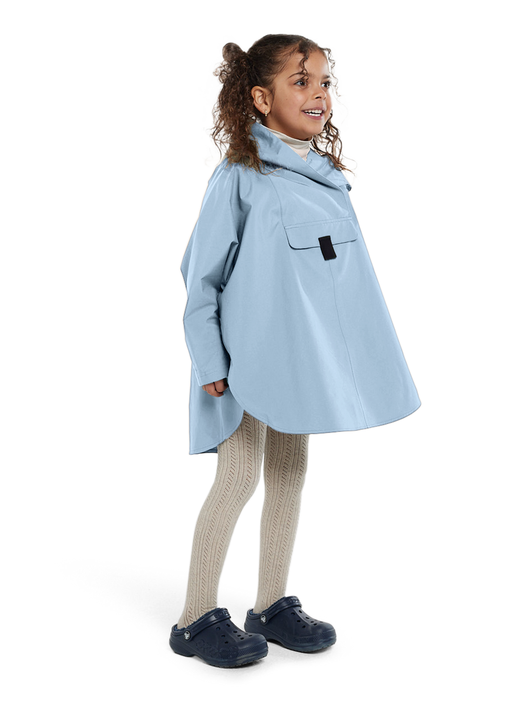 BERGEN MINI PONCHO  Airy Blue