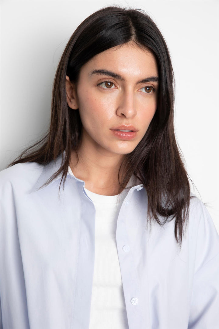 Nell Shirt  Light Blue